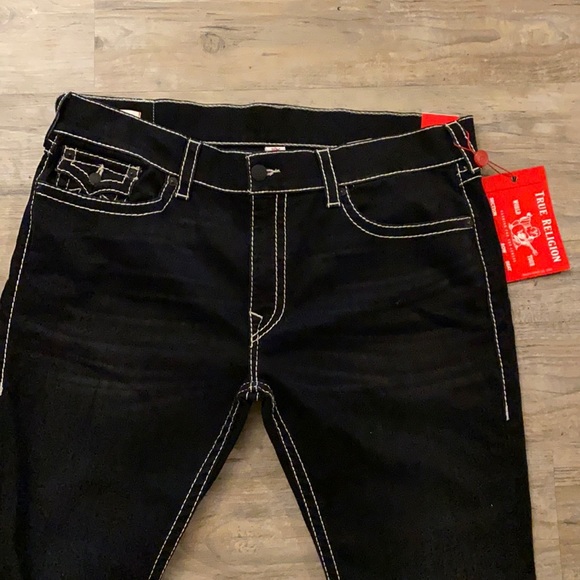 True Religion men’s Rocco Big T skinny jeans - Picture 5 of 8